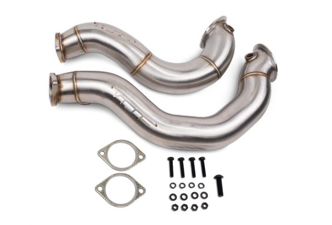 VRSF 3″ Cast Stainless Steel Catless Downpipes N54 V2 2007 – 2010 BMW