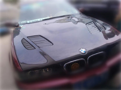 Luxury Sports Vented Carbon Bonnet For BMW E39 -PP