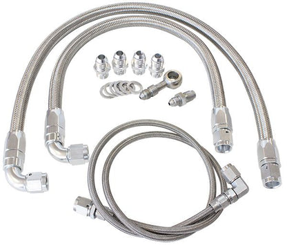 Turbo Oil & Water Feed Line Kit - Suit Nissan SR20 S14 and S15