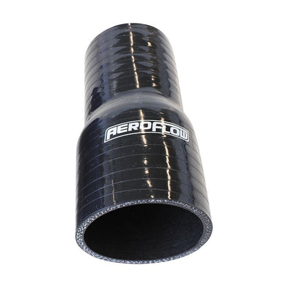 Gloss Black Straight Silicone Reducer / Expander Hose 
5mm Wall Thickness, 127mm Length