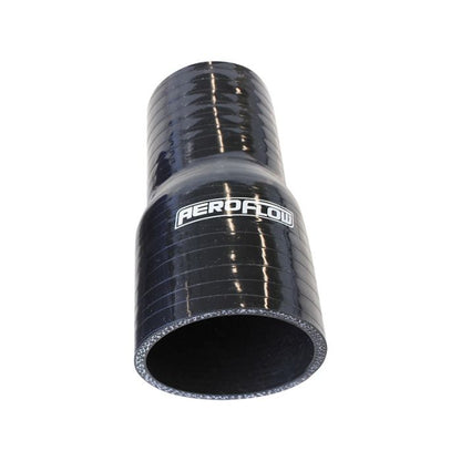 Gloss Black Straight Silicone Reducer / Expander Hose 
5mm Wall Thickness, 127mm Length