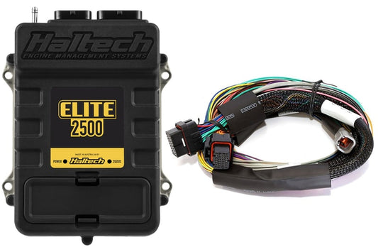 HALTECH Elite 2500 + Basic Universal Wire-in Harness Kit Length: 2.5m (8')