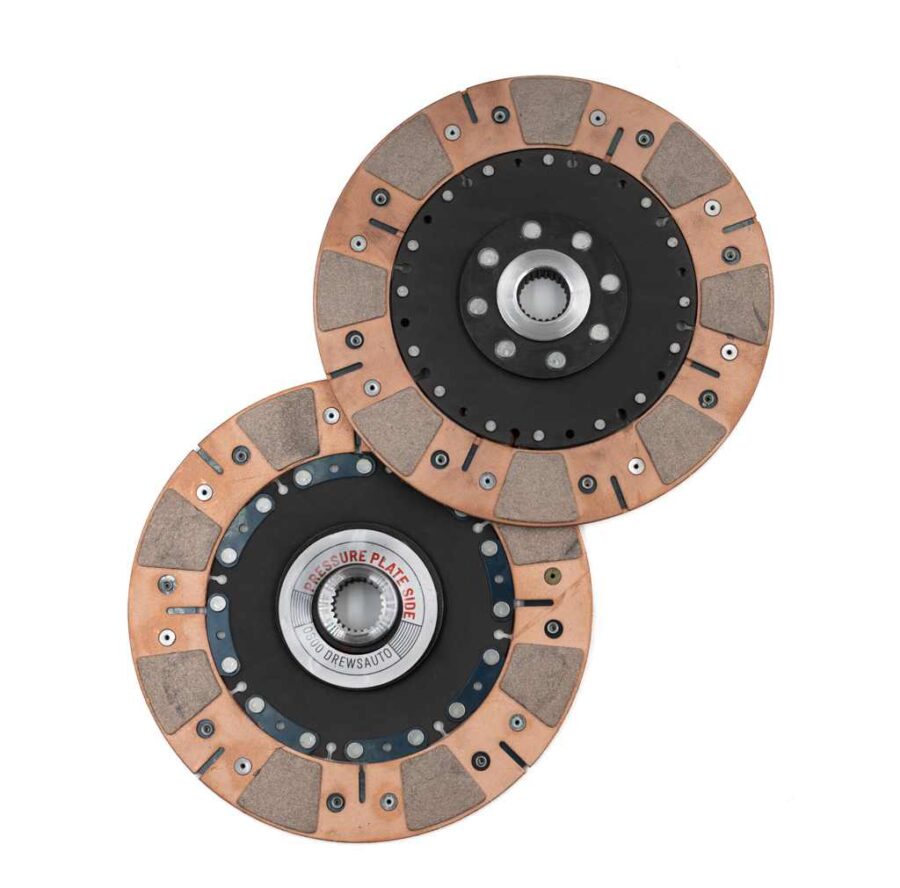 Stage 9 SR20 Twin Plate - 225mm Swaggle Ceramic Clutch Kit - 1250nm - Drews