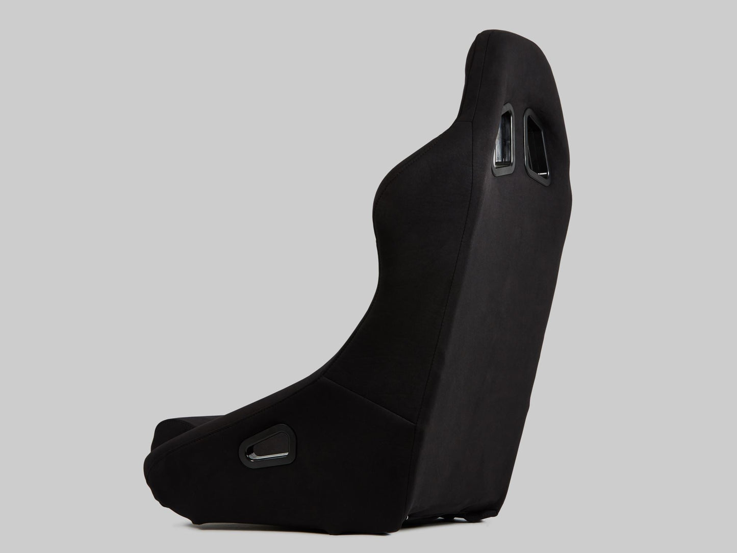 Bucket Seat - Black Suede Entry