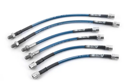 Turner Stainless Steel Brake Lines - Complete Kit - E30