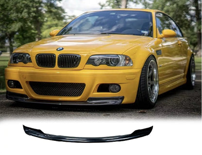 bmw E46 CSL Front lip spoiler M3 bumper Splitter